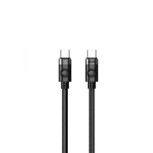 Orico кабел Cable USB C-to-C PD 60W Charging 1.0m Black – CDX-60CC-BK