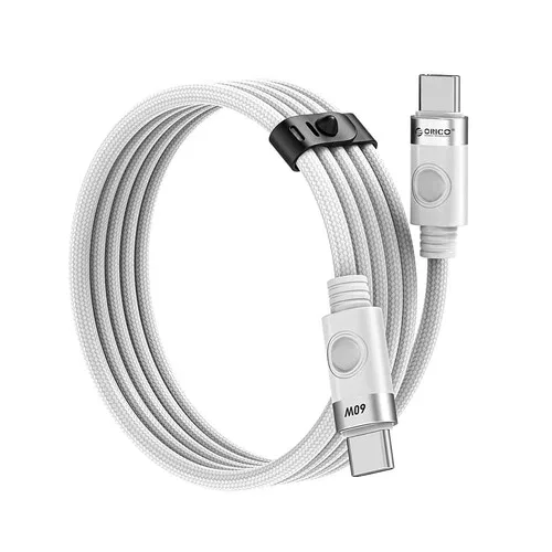 Orico кабел Cable USB C-to-C PD 60W Charging 1.0m White - CDX-60CC-WH - Image 137