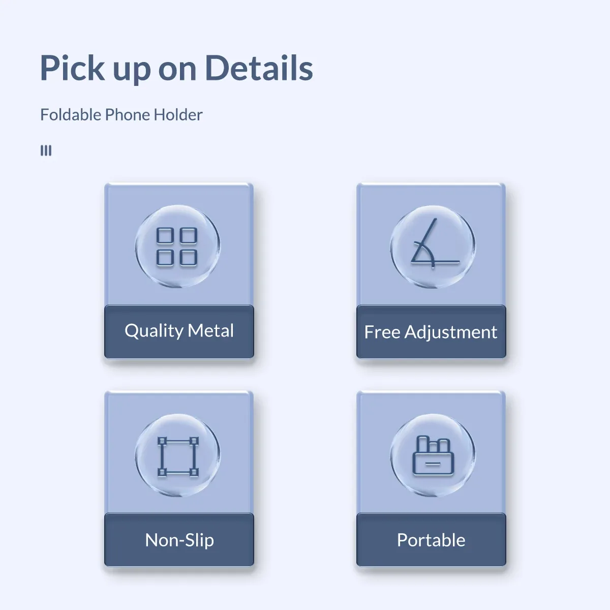 Orico стойка за телефон или таблет за бюро Phone/Tablet Holder - LST-S1-SV-BP - Image 226