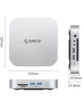 Alternative view of Orico докинг станция SSD Docking station M.2 NVMe - USB-C(10Gbps) x 1, USB3.2 x 2, USB2.0 x 2, M.2 x 1, Audio, SD/TF 4.0 - MiniLink M49P-EU-SV