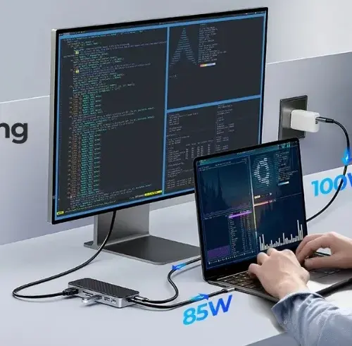 Orico докинг станция Portable Docking station M.2 SATA/NVMe – HDMI