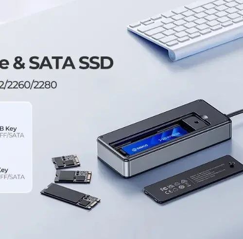 Orico докинг станция Portable Docking station M.2 SATA/NVMe – HDMI
