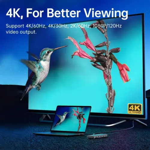 Orico докинг станция Type-C Docking Station Power Distribution 100W – HDMI