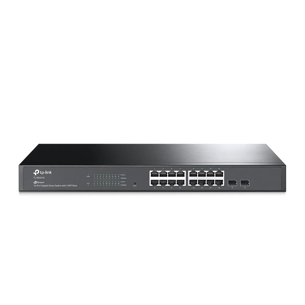 16-портов гигабитен управляем комутатор TP-Link JetStream TL-SG2218 с 2 SFP слота - Image 29