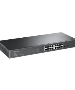 16-портов гигабитен управляем комутатор TP-Link JetStream TL-SG2218 с 2 SFP слота