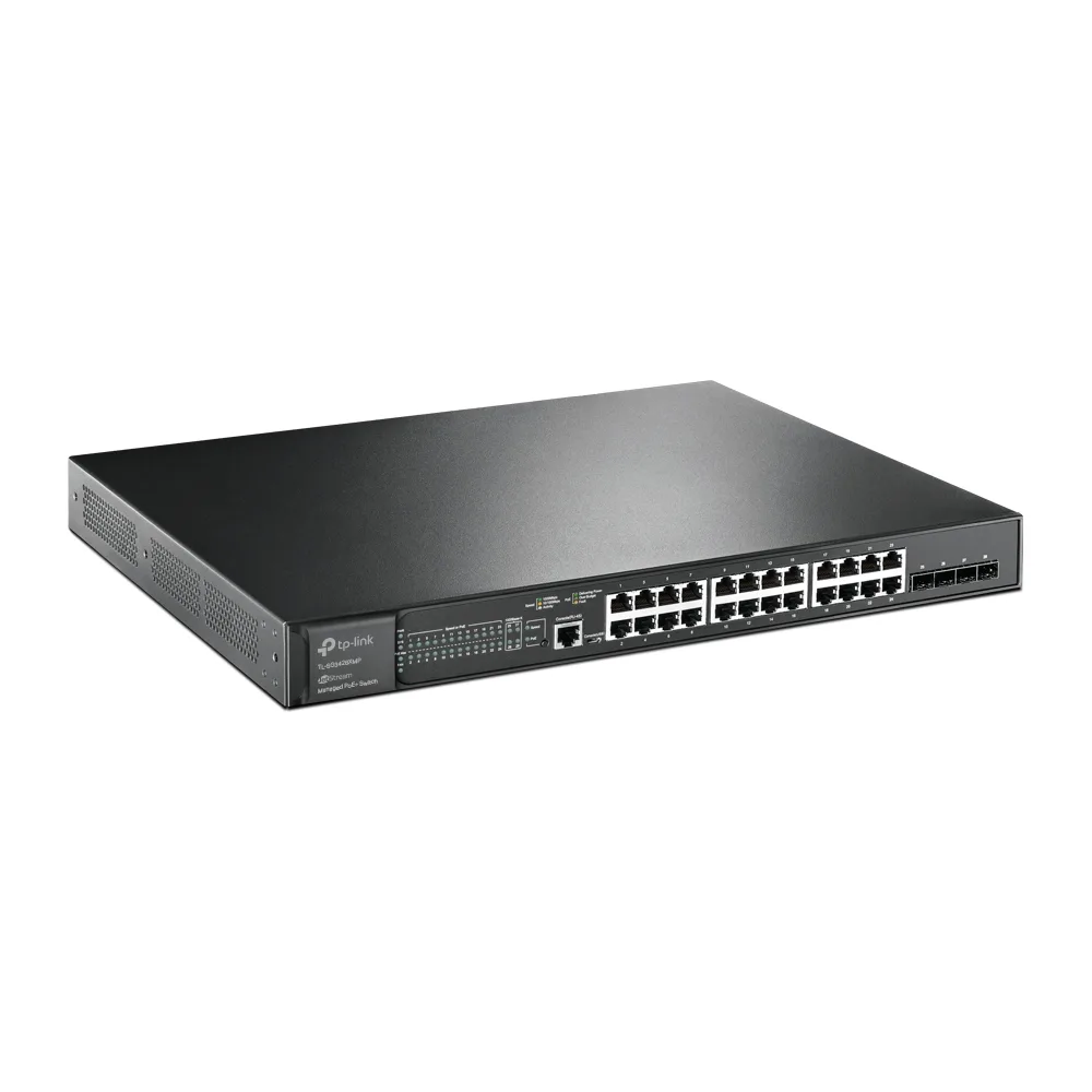 24-портов гигабитен PoE+ управляем комутатор TP-Link JetStream TL-SG3428XMP с 4 SFP+ порта - Image 67