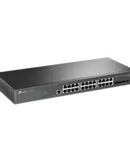 24-портов гигабит L2 управляем комутатор TP-Link JetStream TL-SG3428X с 4-SFP+ слота