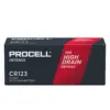 Батерия литиева индустриална CR123 3V  10 бр. в опаковка PROCELL INTENSE DURACELL /цена за 10