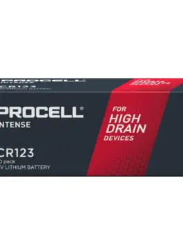 Батерия литиева индустриална CR123 3V  10 бр. в опаковка PROCELL INTENSE DURACELL /цена за 10