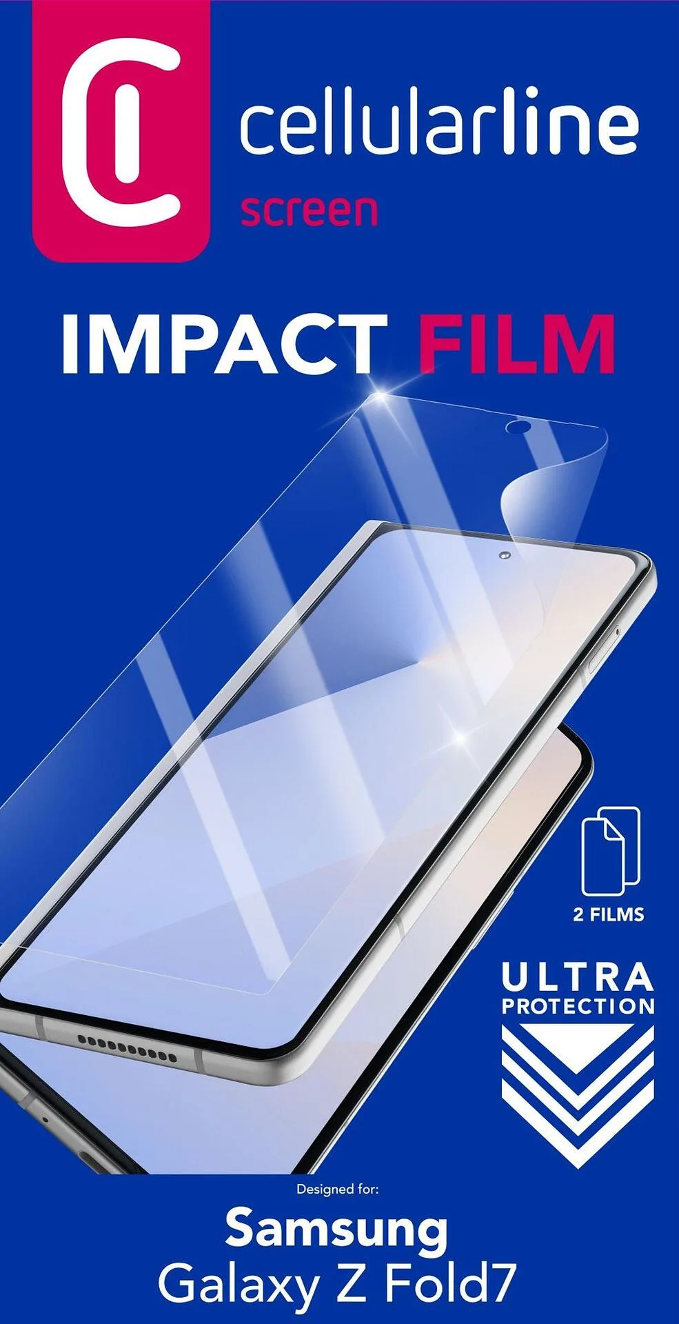 Протектор Impact Film за Samsung Galaxy Z Fold 7 – ултра тънък, гъвкав - Image 2