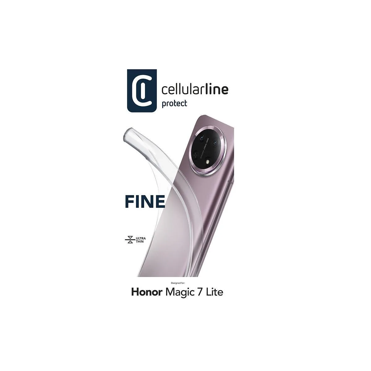 Прозрачен калъф Fine за Honor Magic 7 Lite - Image 3
