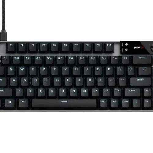 Pulsar професионална геймърска механична клавиатура Professional Gaming Mechanical Keyboard eS HE 70 ANSI Black - 8K