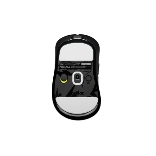 Alternative view of Pulsar професионална геймърска мишка Wireless Gaming Mouse ZywOo The Chosen Mouse Size1 Black 8K