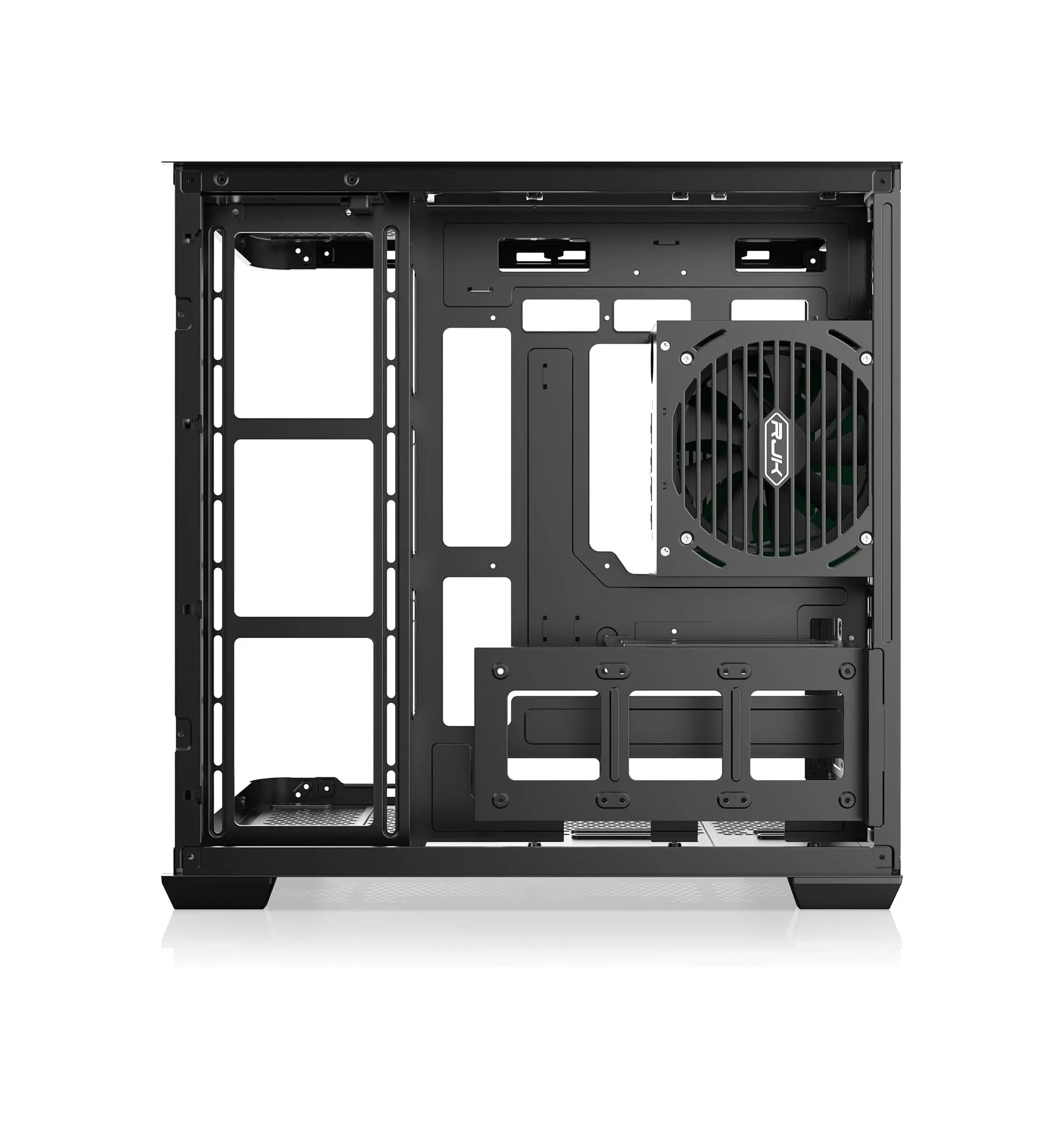 Raijintek кутия Case EATX - ATREUS BT4 Black - 4 x 120 mm Infinity Mirror ARGB Fans included - Image 180