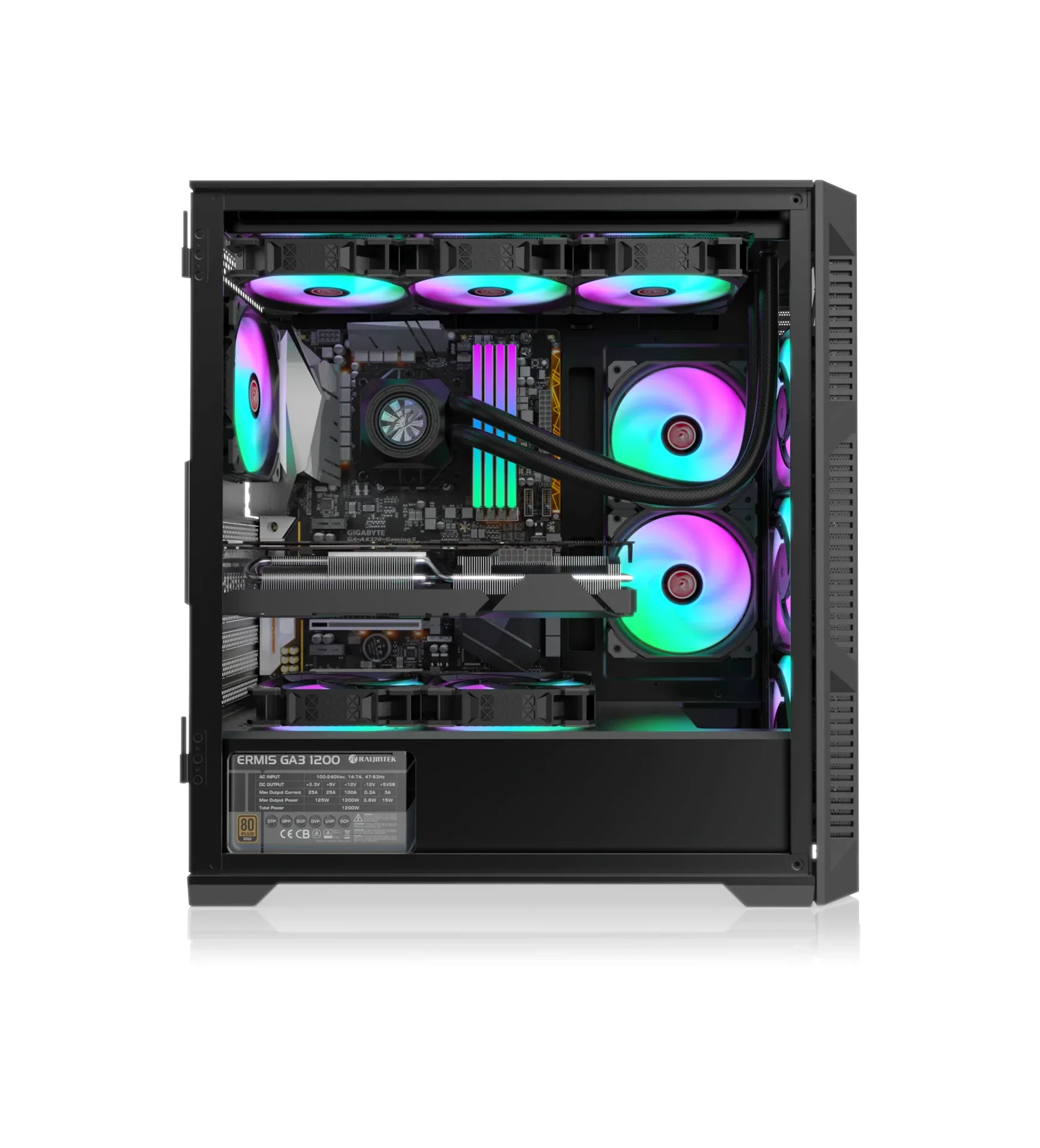 Raijintek кутия Case EATX - PONOS ULTRA MS4 - Image 175