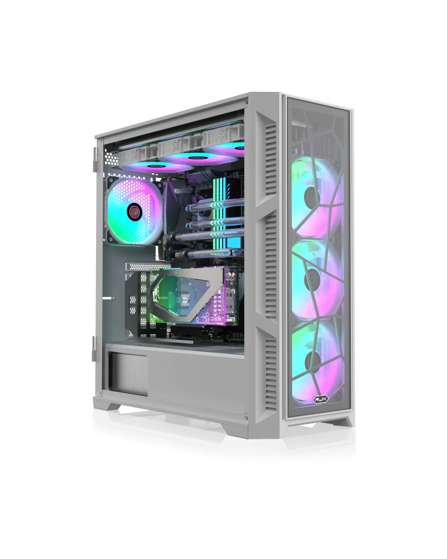 Raijintek кутия Case EATX - PONOS ULTRA WHITE TG4 - Image 194