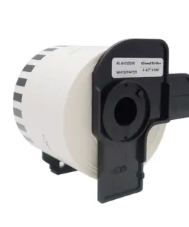 ЛЕНТА ЗА ЕТИКЕТНИ ПРИНТЕРИ BROTHER ТИП QL - CONTINUOUS PAPER TAPE - 62 mm x 3048 m - DK22205 (DK-22205) - PN RL-BR-DK222