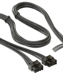 Seasonic модулен кабел Modding Cable 600W Black - PCIe 5.0 12VHPWR -