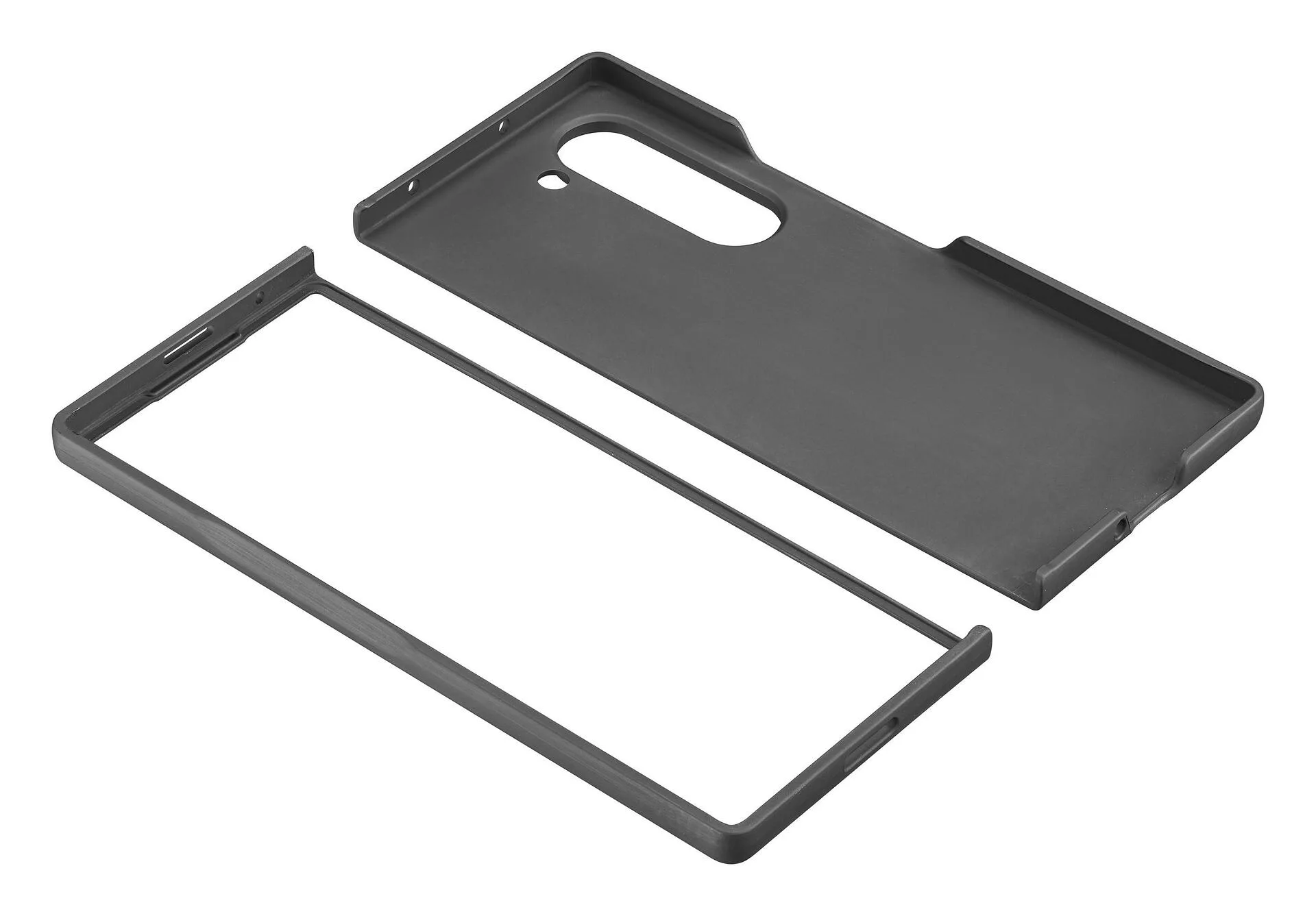 Slim Duo калъф за Samsung Galaxy Z Fold 7 – Черен | Ултра тънък, устой - Image 2