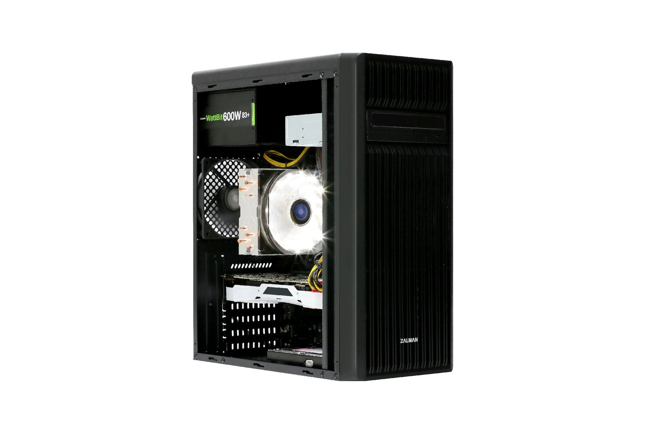 Zalman кутия Case ATX - T6 Black - Image 185