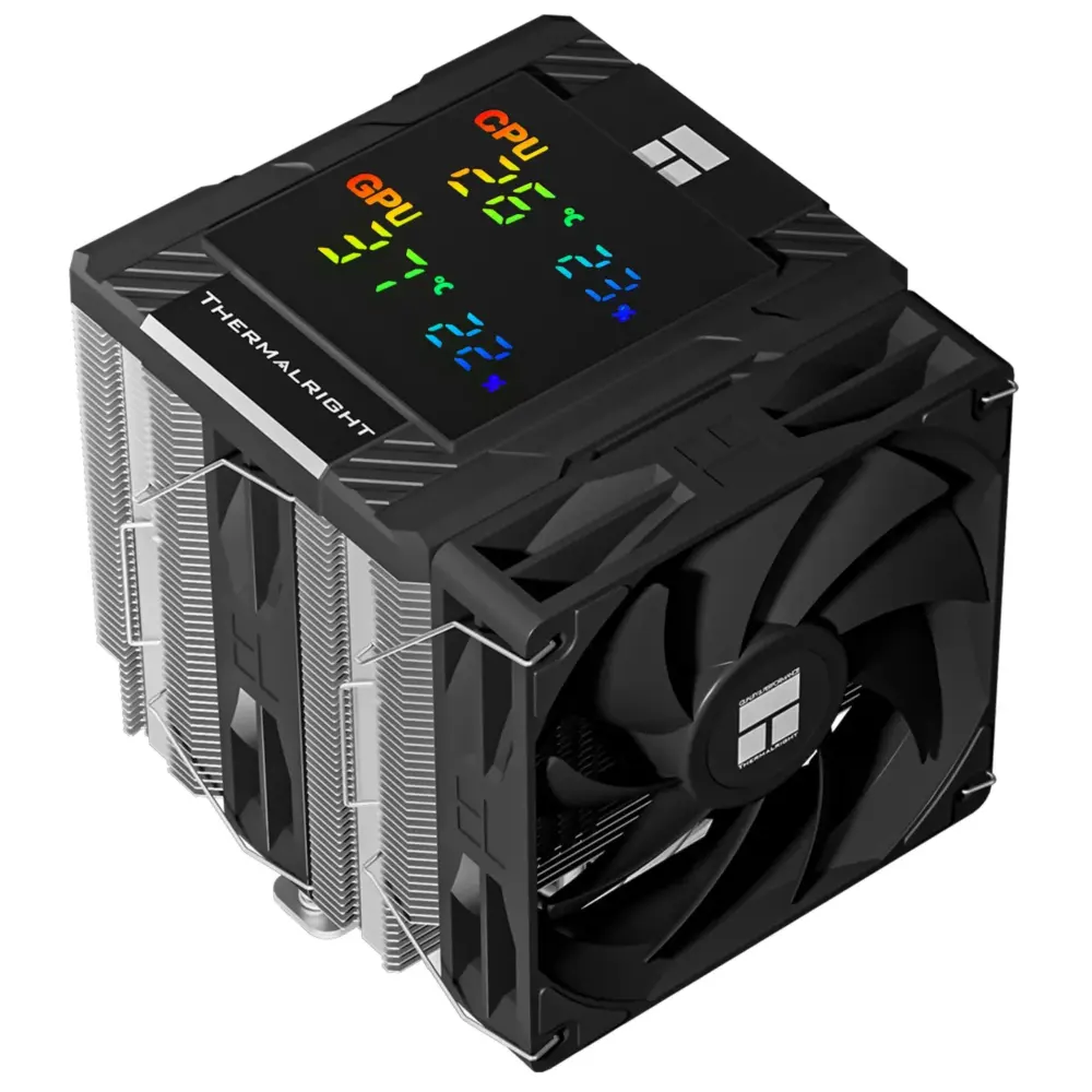Thermalright охладител CPU Cooler Peerless Assassin 120 Digital Black - Dual-Tower -