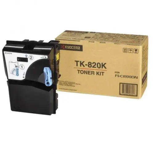 КАСЕТА ЗА KYOCERA MITA FS C8100 - Black - TK820K (TK-820K) - PN 1T02HP0EU0
