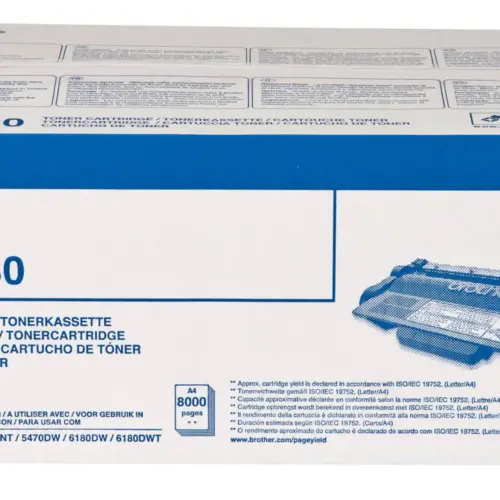 КАСЕТА ЗА BROTHER HL 5440D/5450DN/5470DW/6180DW/DCP 8250DN/MFC 8510DN/8520DN/8950DW - Black - PN TN3380