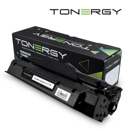 Tonergy съвместима Тонер Касета Compatible Toner Cartridge HP 15X 13X 24X C7115X/2613X/2624X CANON EP-25 Black High Capacity