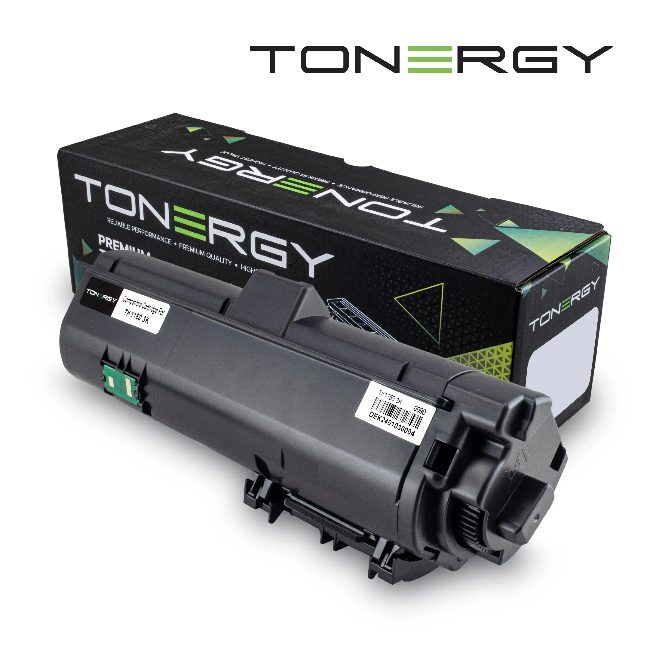 Tonergy съвместима Тонер Касета Compatible Toner Cartridge KYOCERA TK-1150 TK-1151 TK-1152 TK-1153 TK-1154 TK-1155 TK-1183 Black