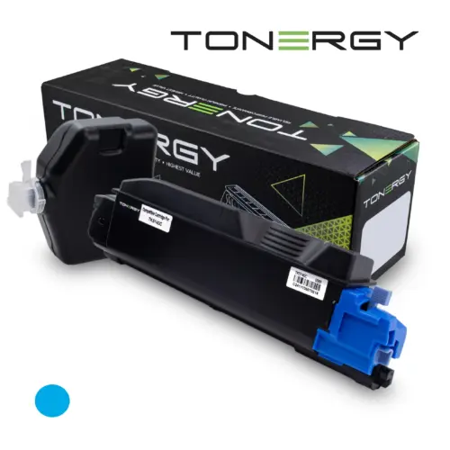 Tonergy съвместима Тонер Касета Compatible Toner Cartridge KYOCERA TK-5140 Cyan