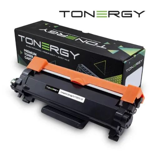 Tonergy съвместима Тонер Касета Compatible Toner Cartridge BROTHER TN-2510 Black