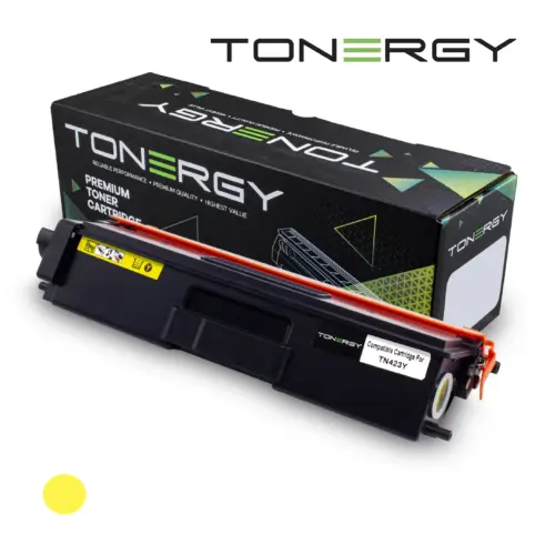Tonergy съвместима Тонер Касета Compatible Toner Cartridge BROTHER TN423Y Yellow High Capacity