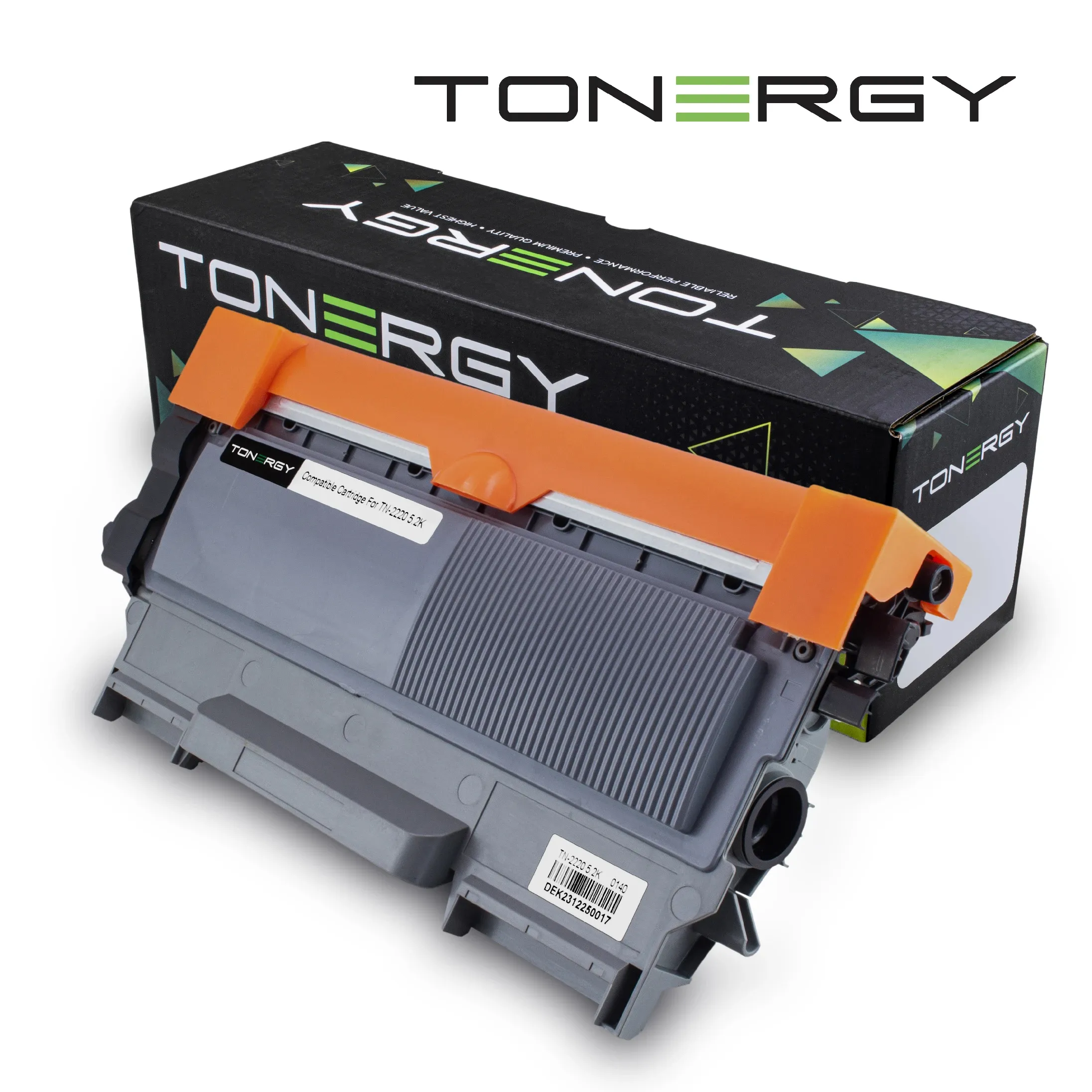 Tonergy съвместима Тонер Касета Compatible Toner Cartridge BROTHER TN-2220 Black