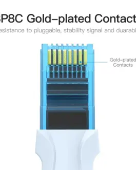 Alternative view of Vention Кабел LAN UTP Cat5e Patch Cable - 1.5M Blue - VAP-A10-S150
