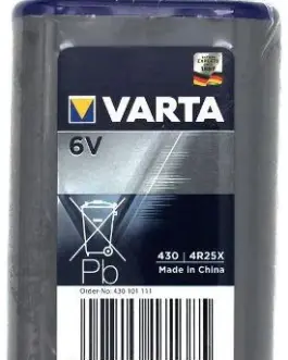 Цинк карбонова батерия  4R25 /1 бр. в опаковка/   6V 7.5Ah  VARTA