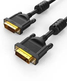 VCom кабел DVI 24+1 Dual Link M / M +2 Ferrites - CG442GD-1.8m