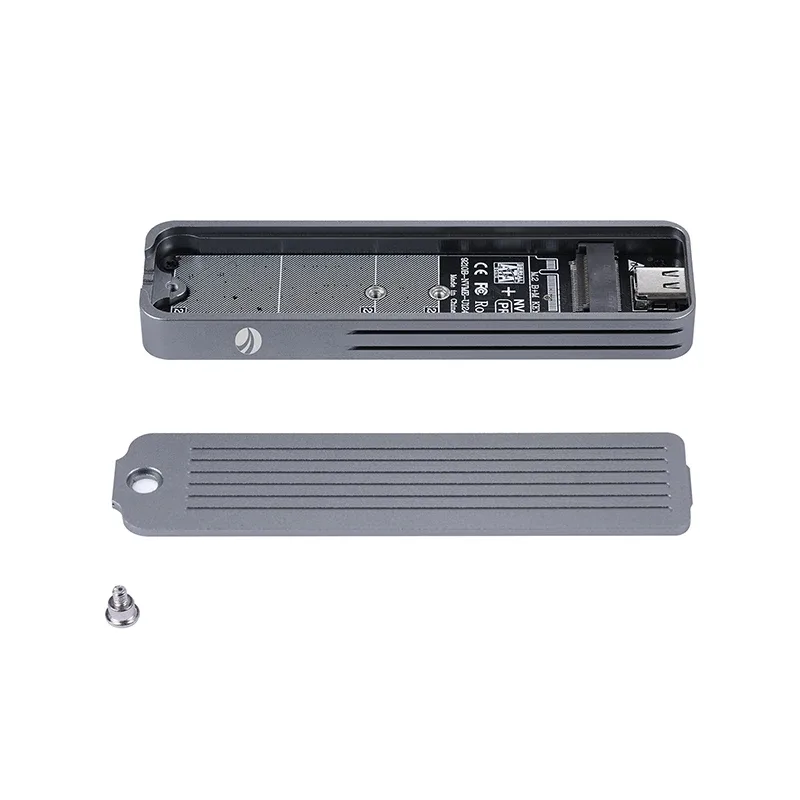 VCom външна кутия за диск Storage - Case - M.2 NVMe/SATA M/B key - USB-C/A Gen.2 10Gbps, Fingerprint Encryption - CU855SN-F - Image 128