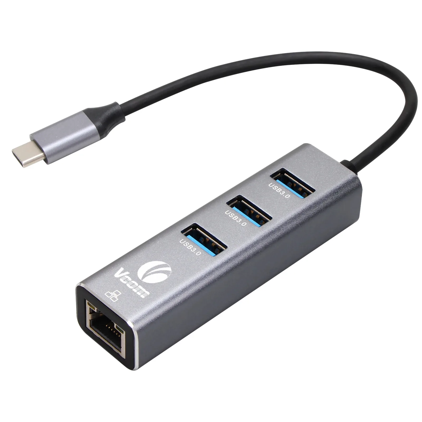 VCom докинг станция Docking USB Type-C to USB3.0 x 3 + LAN - DH311B - Image 154