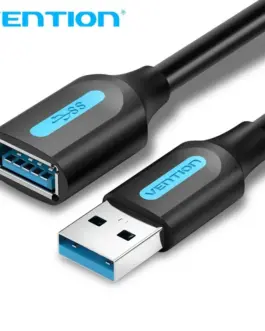 Vention Кабел USB 3.0  Extension AM / AF - 3.0M Black - CBHBI