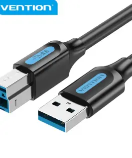 Vention Кабел USB 3.0 AM / BM - 1.5M Black - COOBG
