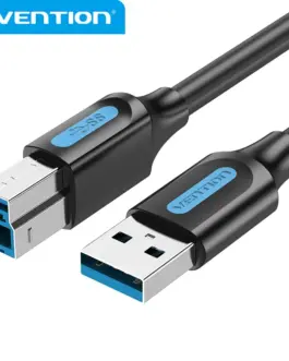 Vention Кабел USB 3.0 AM / BM - 1.5M Black - COOBG