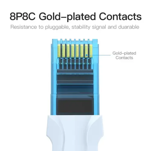 Alternative view of Vention Кабел LAN UTP Cat5e Patch Cable - 20M Blue - VAP-A10-S2000