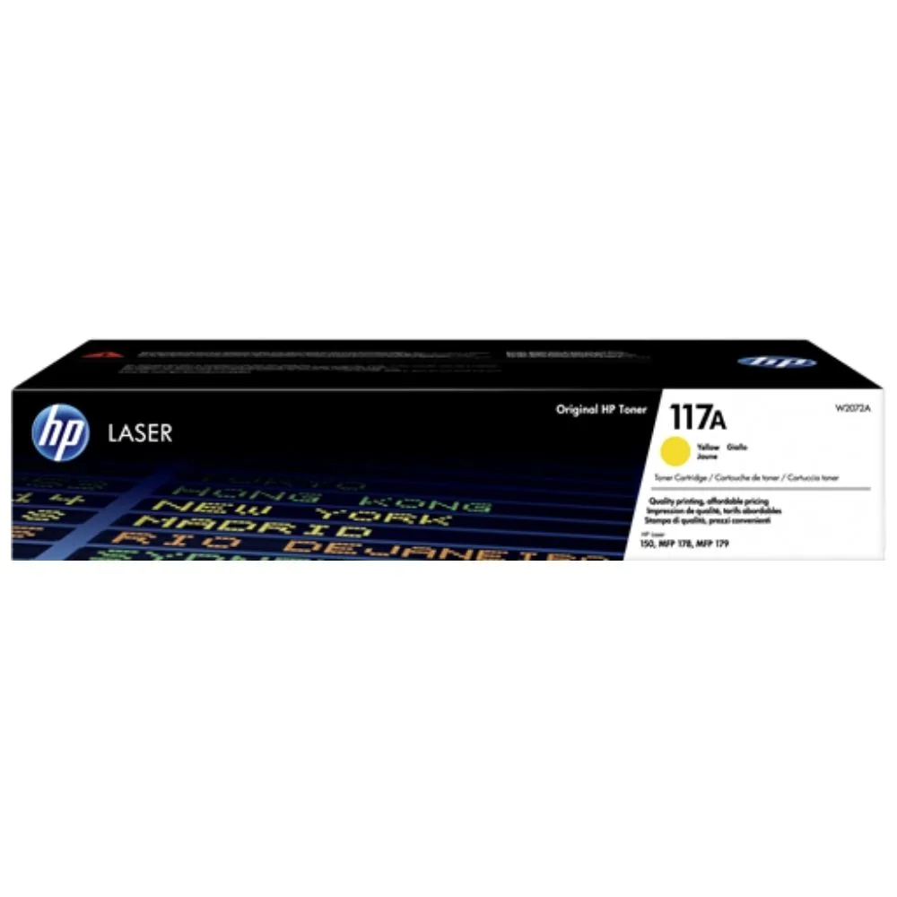 КАСЕТА ЗА HP Color Laser 150/MFP 178/MFP 179 - Yellow - /117A/ - PN W2072A