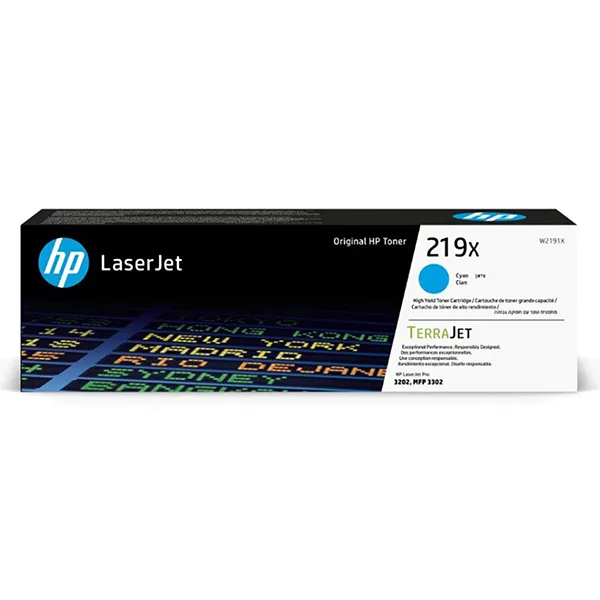 КАСЕТА ЗА HP Color Laserjet PRO 3202/3302 - Cyan - /219X/ - PN W2191X