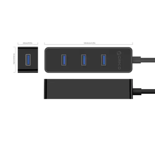 Orico хъб USB3.0 HUB 4 port – W5PH4-U3