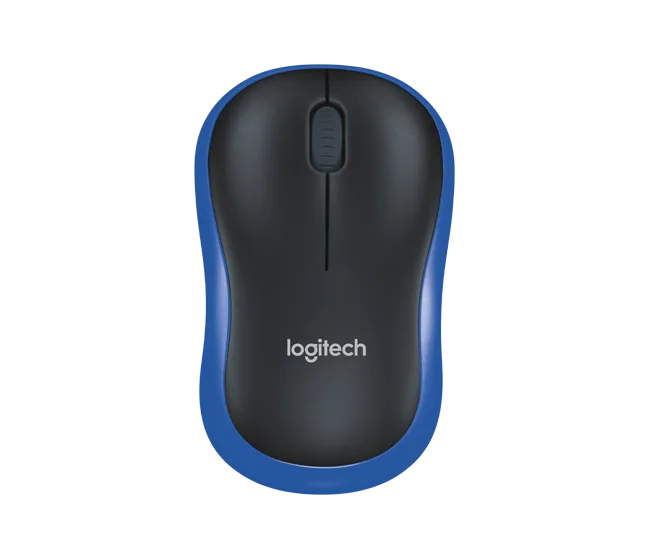 Безжична мишка Logitech M185 BLUE 910-002236 - Image 2