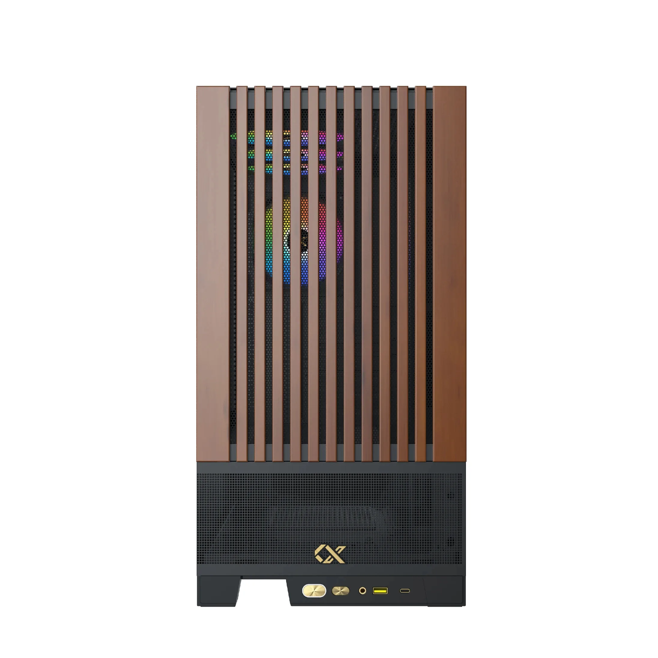 Xigmatek кутия Case EATX - Endorphin WD, Addressable RGB, Wood - Image 185