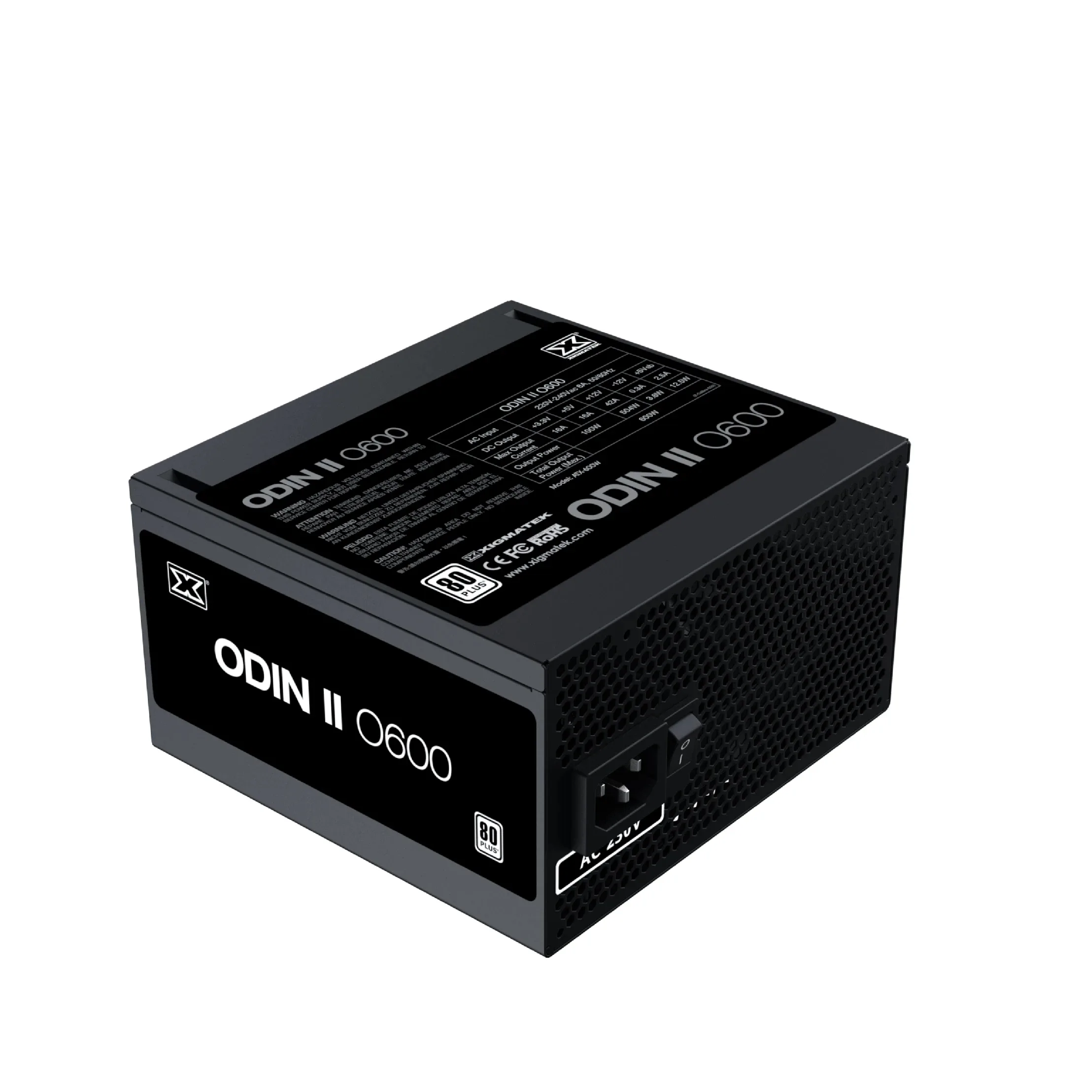 Xigmatek захранване PSU - Odin II 600W - 80 Plus - Image 198