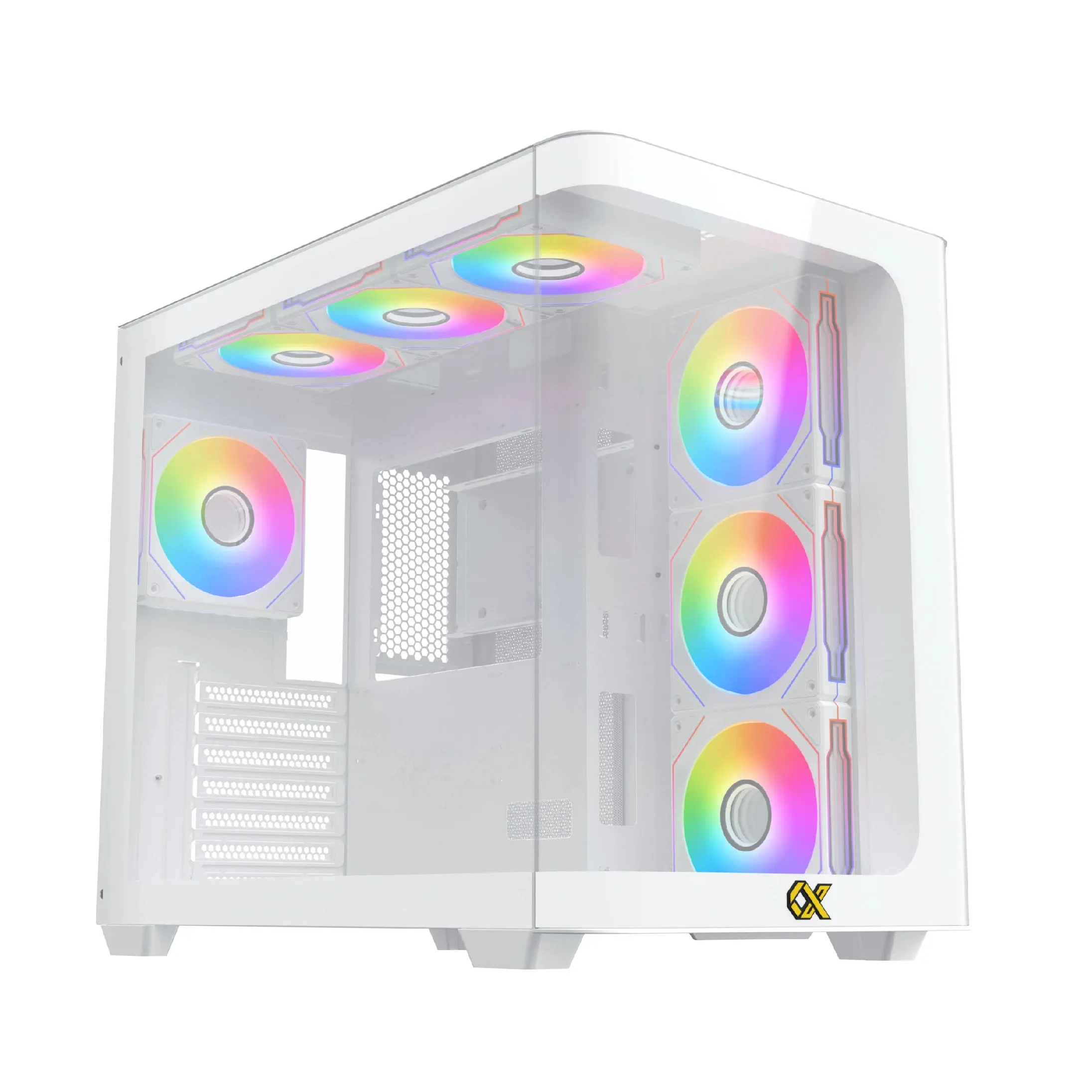 Xigmatek кутия Case EATX - Pano Arctic - 7 ARGB Fans