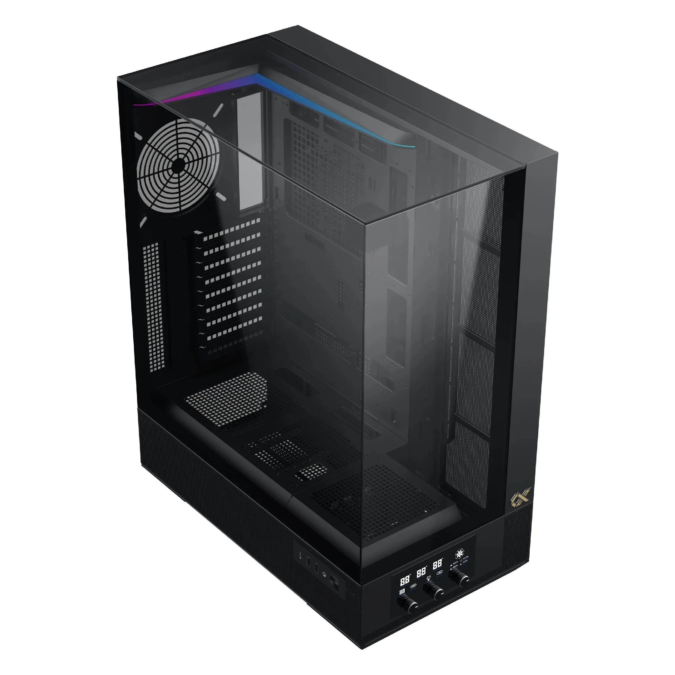 Xigmatek кутия Case EATX - Vision Pro - 8 ARGB Fans, LCD Display Panel, Smart Fan Control - Image 180
